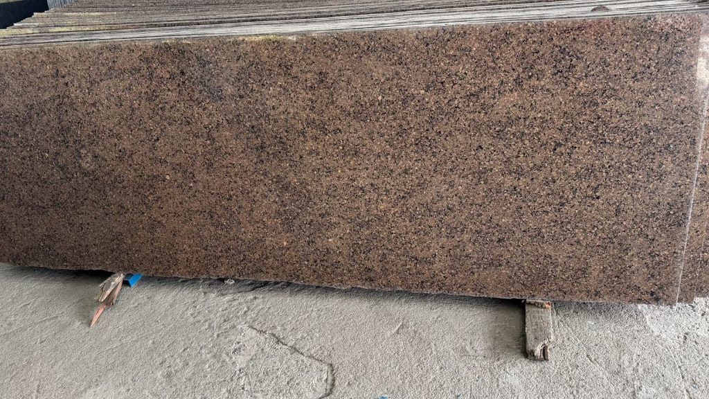 Full view of the Coffee Brown granite slab