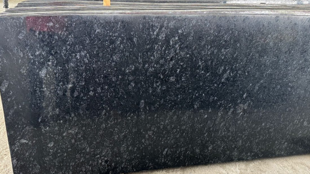 Full view of the Silver Pearl granite slab