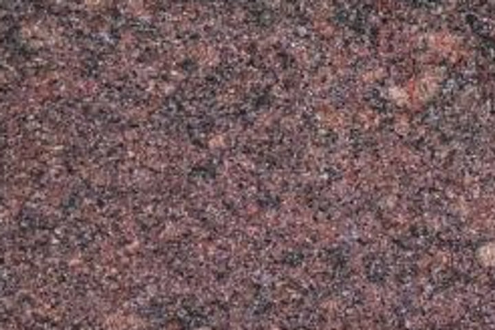 Multicolor Red granite surface, polished
